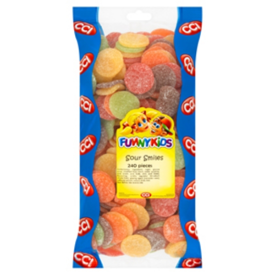 Picture of Funnykids Bags Sour Smiles 5c x240